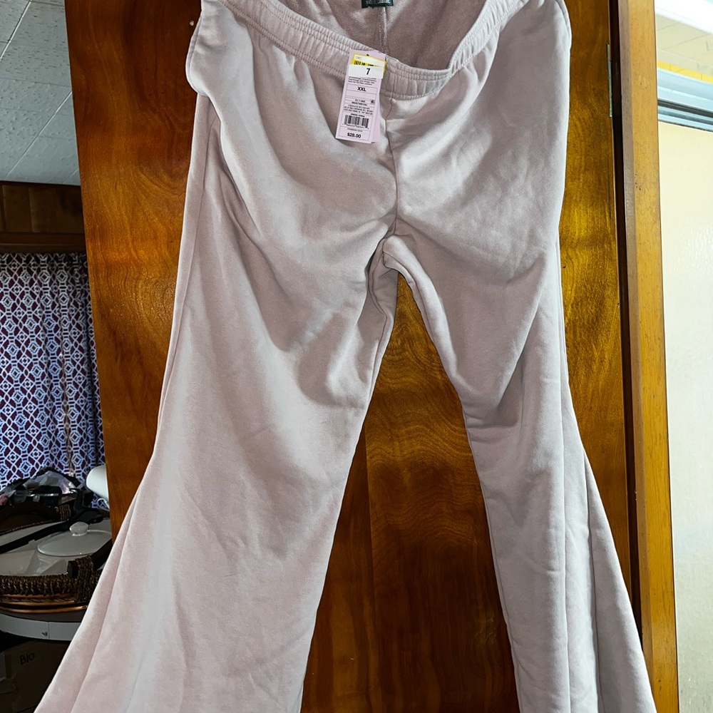 Wild Fable Cream Wide Leg Pants